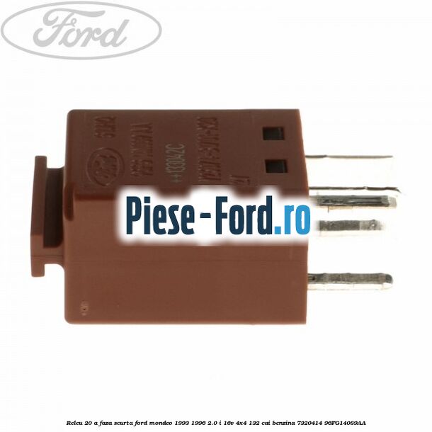 Releu 20 A faza scurta Ford Mondeo 1993-1996 2.0 i 16V 4x4 132 cai benzina #26232650DD