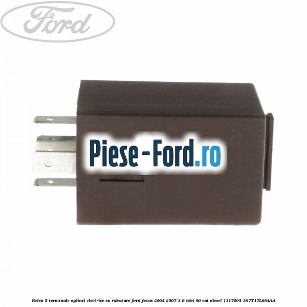 Releu 5 terminale oglinzi electrice cu rabatare Ford Focus 2004-2007 1.6 TDCi 90 cai diesel #8211876D3C