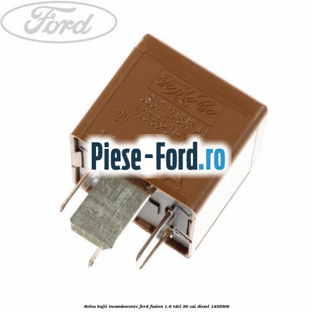 Releu bujii incandescente Ford Fusion 1.6 TDCi 90 cai