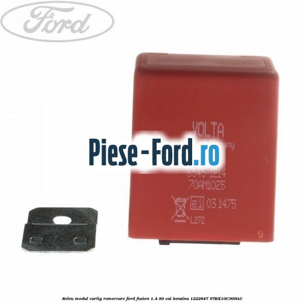 Releu modul carlig remorcare Ford Fusion 1.4 80 cai benzina