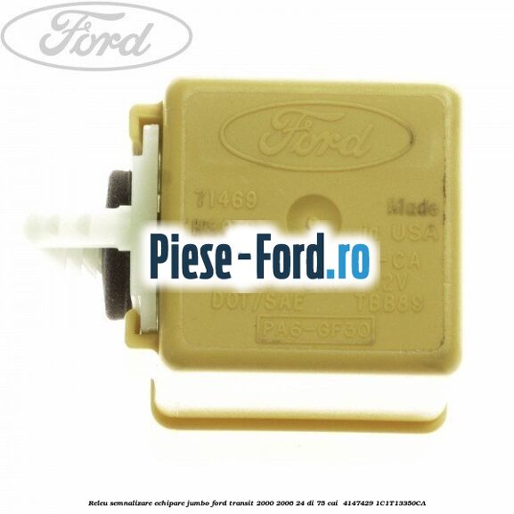 Releu semnalizare echipare Jumbo Ford Transit 2000-2006 2.4 DI 75 cai #2EC14815D9