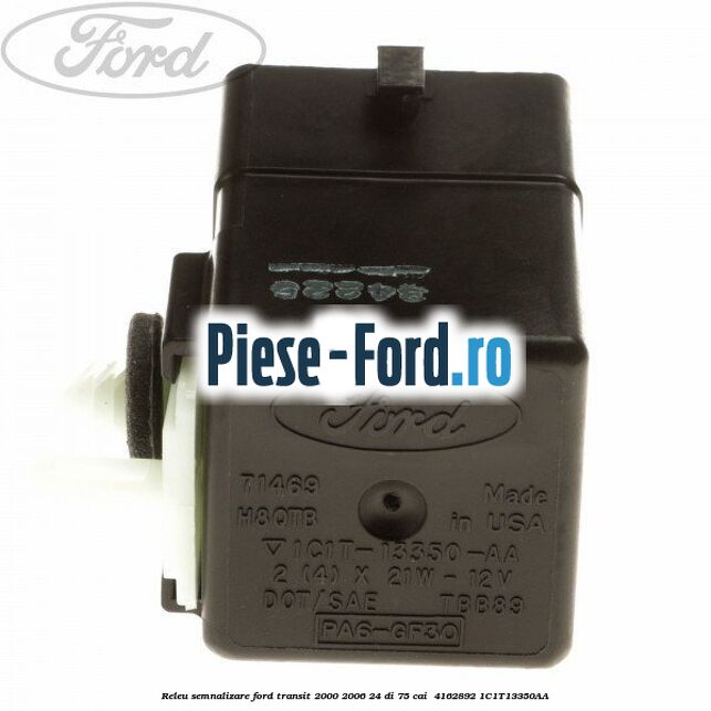 Releu semnalizare Ford Transit 2000-2006 2.4 DI 75 cai #D5F38EFEB8
