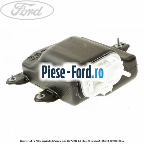 Conector furtun rezervor aditiv filtru particule Ford C-Max 2007-2011 1.6 TDCi 109 cai diesel