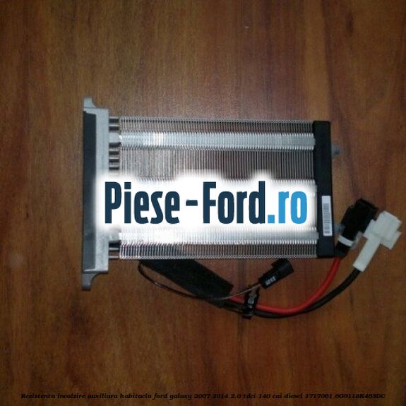 Receptor unde radio telecomanda cheie pana la 10/2011 Ford Galaxy 2007-2014 2.0 TDCi 140 cai diesel