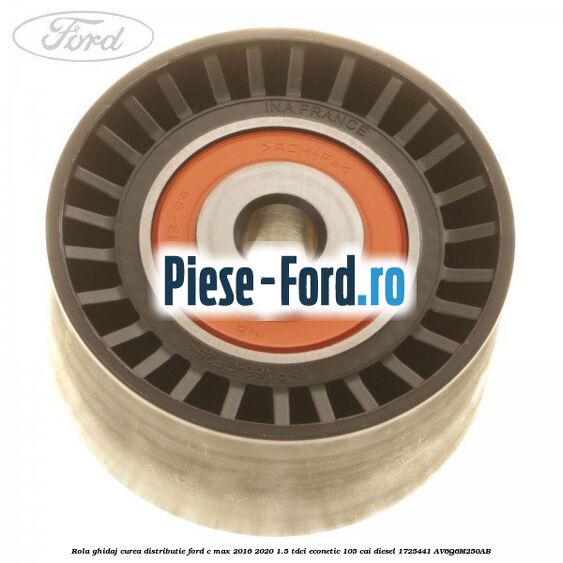 Rola ghidaj curea distributie Ford C-Max 2016-2020 1.5 TDCi ECOnetic 105 cai #C6D8957D37 Rola ghidaj curea distributie Ford C-Max 2016-2020 1.5 TDCi ECOnetic 105 cai diesel #C6D8957D37