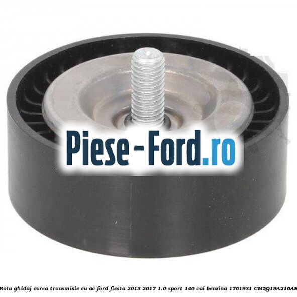 Rola ghidaj, curea transmisie cu AC Ford Fiesta 2013-2017 1.0 Sport 140 cai benzina #3C542EB1E8