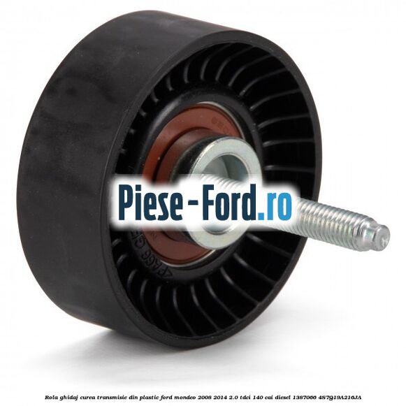Rola ghidaj curea transmisie din plastic Ford Mondeo 2008-2014 2.0 TDCi 140 cai diesel #C4B7A2A01D