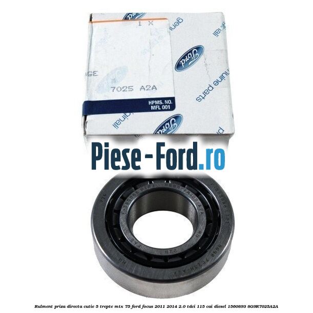 Rulment priza directa cutie 5 trepte MTX 75 Ford Focus 2011-2014 2.0 TDCi 115 cai diesel