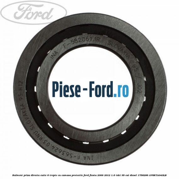 Rulment priza directa cutie 6 trepte Ford Fiesta 2008-2012 1.6 TDCi 95 cai diesel