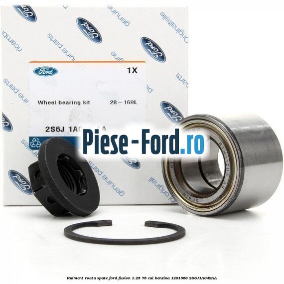 Rulment roata spate Ford Fusion 1.25 75 cai benzina #F16774137D