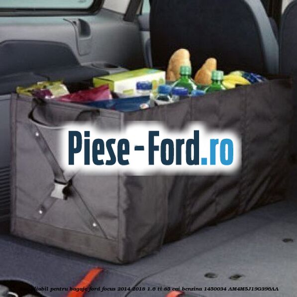 Sac pliabil pentru bagaje Ford Focus 2014-2018 1.6 Ti 85 cai benzina