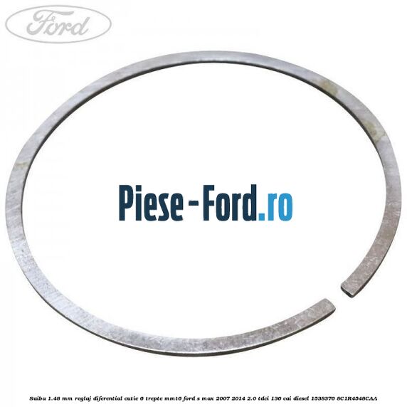 Saiba 1.48 MM reglaj diferential cutie 6 trepte MMT6 Ford S-Max 2007-2014 2.0 TDCi 136 cai diesel #7923863550