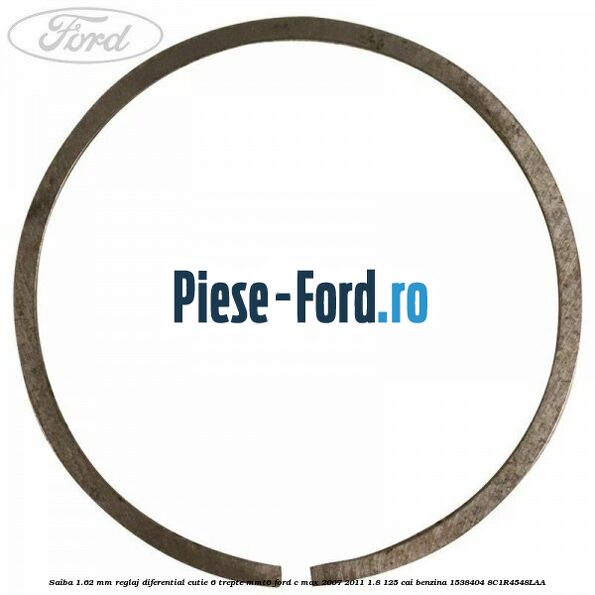 Saiba 1.62 MM reglaj diferential cutie 6 trepte MMT6 Ford C-Max 2007-2011 1.8 125 cai benzina #EEF8B4AC8E