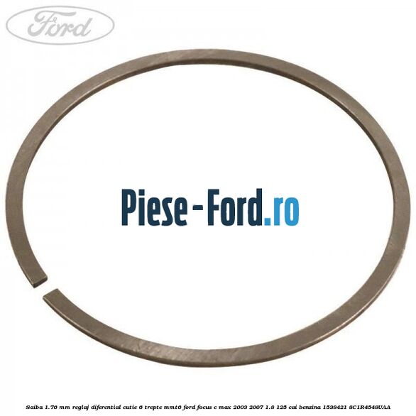 Saiba 1.76 MM reglaj diferential cutie 6 trepte MMT6 Ford Focus C-Max 2003-2007 1.8 125 cai benzina #AAA8FED893