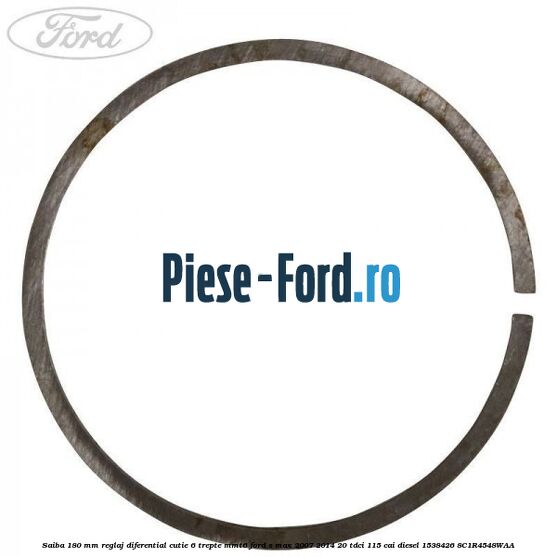 Saiba 1.80 MM reglaj diferential cutie 6 trepte MMT6 Ford S-Max 2007-2014 2.0 TDCi 115 cai #CD9936A732