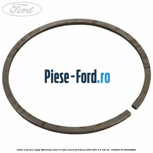 Saiba 2.02 MM reglaj diferential cutie 6 trepte MMT6 Ford Focus 2004-2007 2.0 145 cai  #6852755BCA