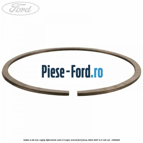 Saiba 2.28 MM reglaj diferential cutie 6 trepte MMT6 Ford Focus 2004-2007 2.0 145 cai #F8B47941A7