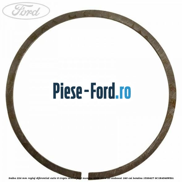 Saiba 2.24 MM reglaj diferential cutie 6 trepte MMT6 Ford Mondeo 2008-2014 2.0 EcoBoost 240 cai #2F495AB4F9