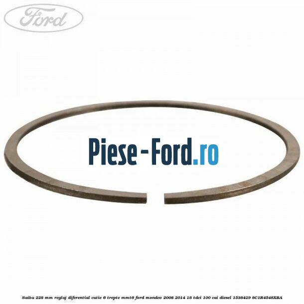 Saiba 2.28 MM reglaj diferential cutie 6 trepte MMT6 Ford Mondeo 2008-2014 1.8 TDCi 100 cai #173881844C