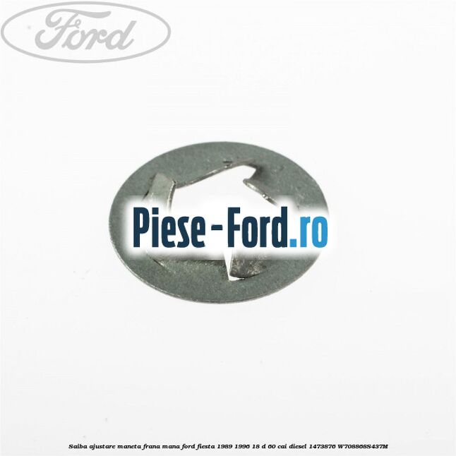 Saiba ajustare maneta frana mana Ford Fiesta 1989-1996 1.8 D 60 cai #F5DF37DC96