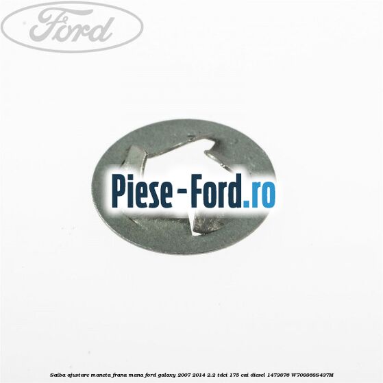 Piulita prindere cablu de frana de mana Ford Galaxy 2007-2014 2.2 TDCi 175 cai diesel
