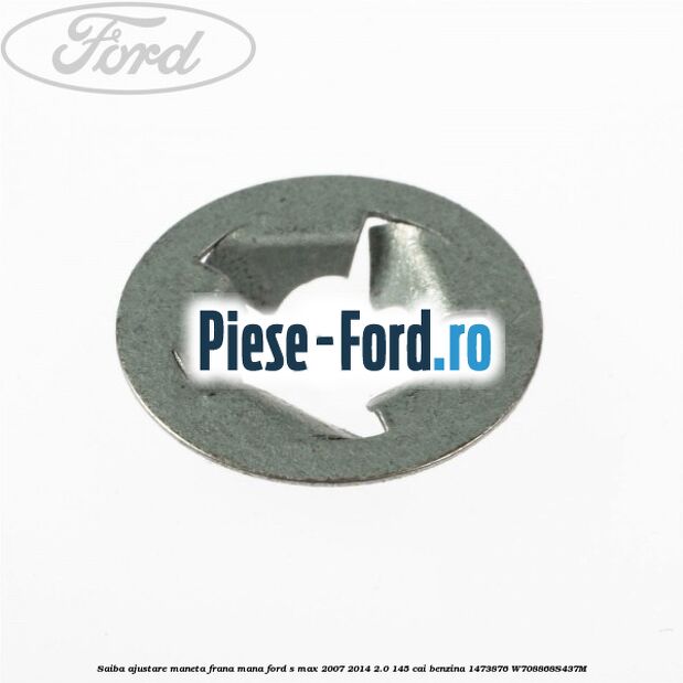 Saiba ajustare maneta frana mana Ford S-Max 2007-2014 2.0 145 cai benzina