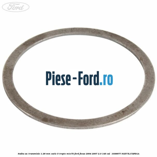 Saiba ax transmisie 1.26 mm cutie 5 trepte MTX75 Ford Focus 2004-2007 2.0 145 cai  #5745A5CD27