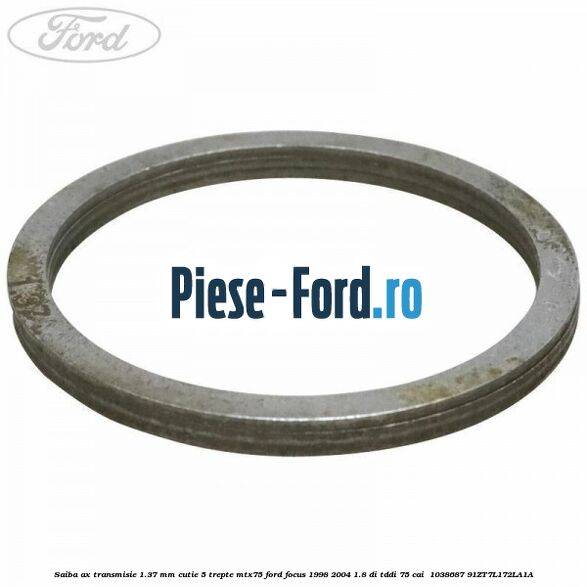 Saiba ax transmisie 1.37 mm cutie 5 trepte MTX75 Ford Focus 1998-2004 1.8 DI/TDDi 75 cai  #5F3934D03C