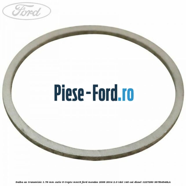 Saiba ax transmisie 1.78 mm cutie 6 trepte MMT6 Ford Mondeo 2008-2014 2.0 TDCi 140 cai diesel #BF600A6D65