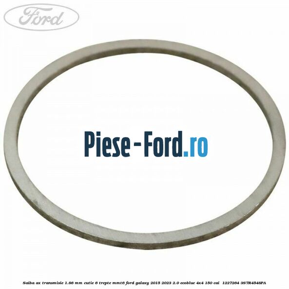 Saiba ax transmisie 1.86 mm cutie 6 trepte MMT6 Ford Galaxy 2015-2023 2.0 EcoBlue 4x4 150 cai  #04C126FCE1