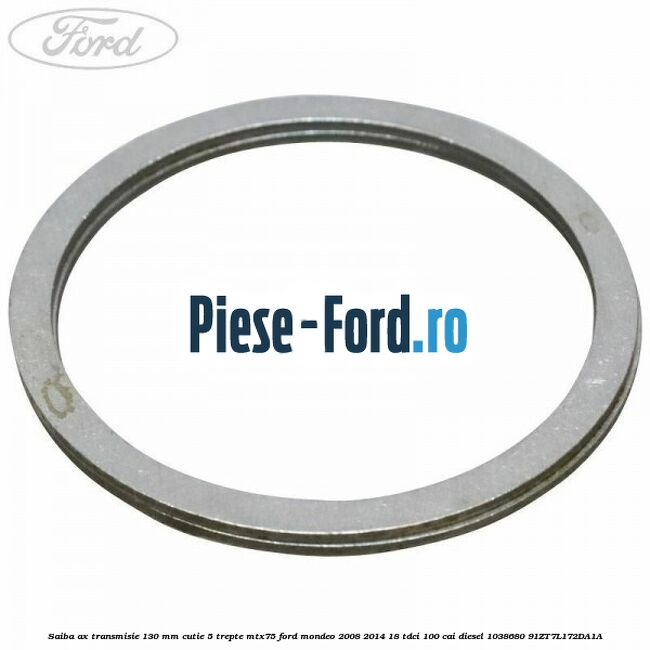 Saiba ax transmisie 1.30 mm cutie 5 trepte MTX75 Ford Mondeo 2008-2014 1.8 TDCi 100 cai #58A9EFD331