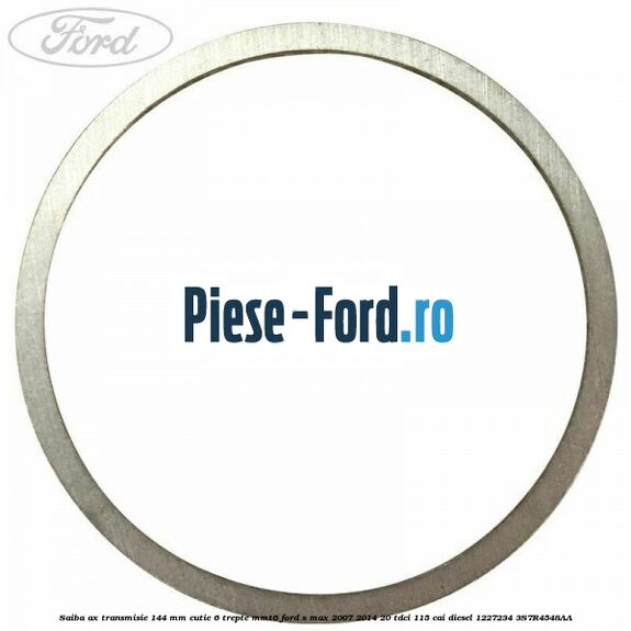 Saiba ax transmisie 1.44 mm cutie 6 trepte MMT6 Ford S-Max 2007-2014 2.0 TDCi 115 cai #09F3FD9CD0