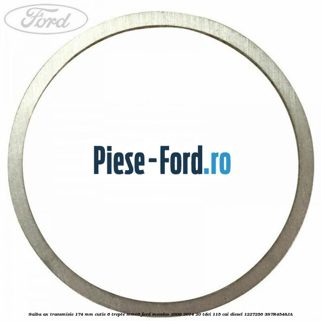 Saiba ax transmisie 1.74 mm cutie 6 trepte MMT6 Ford Mondeo 2008-2014 2.0 TDCi 115 cai #55A1BD91AE