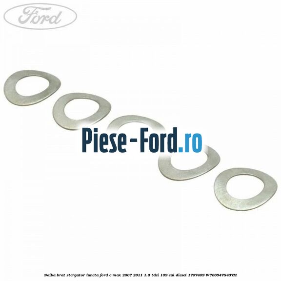 Piulita prindere brat stergator parbriz Ford C-Max 2007-2011 1.6 TDCi 109 cai diesel