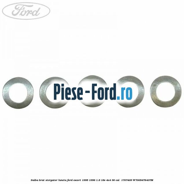 Saiba brat stergator, luneta Ford Escort 1995-1998 1.6 16V 4x4 90 cai  #BEF52C738B