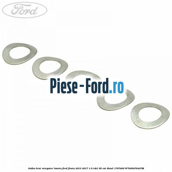 Piulita prindere brat stergator parbriz Ford Fiesta 2013-2017 1.6 TDCi 95 cai diesel
