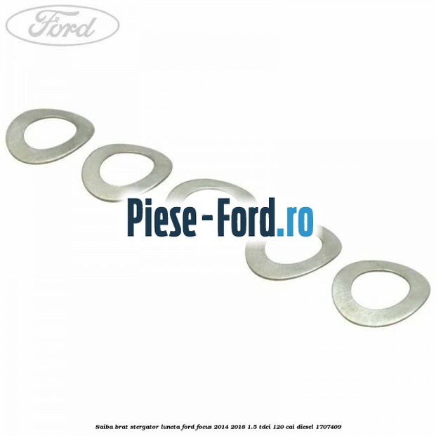 Saiba brat stergator, luneta Ford Focus 2014-2018 1.5 TDCi 120 cai