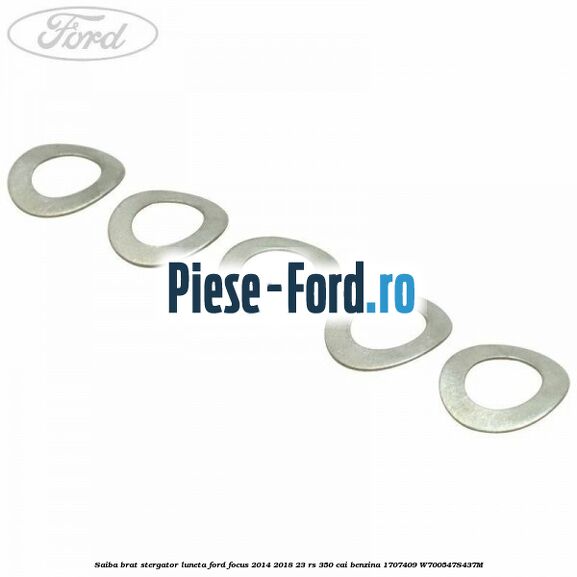 Saiba brat stergator, luneta Ford Focus 2014-2018 2.3 RS 350 cai #60DFA743B0