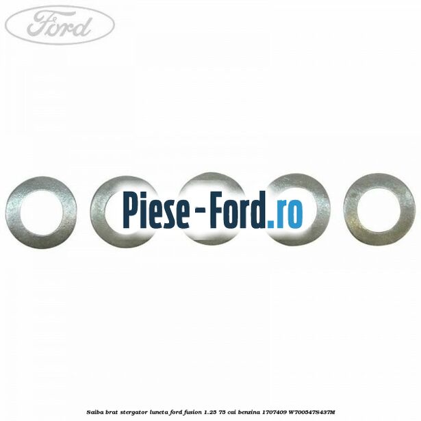 Saiba brat stergator, luneta Ford Fusion 1.25 75 cai benzina #652726C8F7