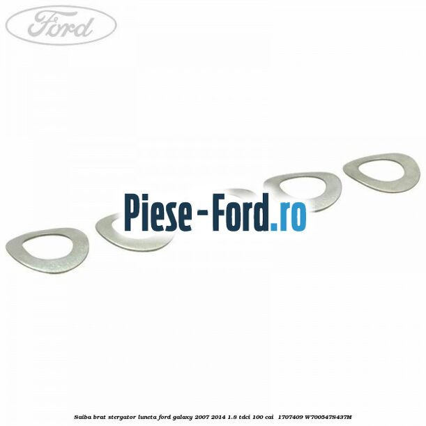 Saiba brat stergator, luneta Ford Galaxy 2007-2014 1.8 TDCi 100 cai  #57CCD4213F