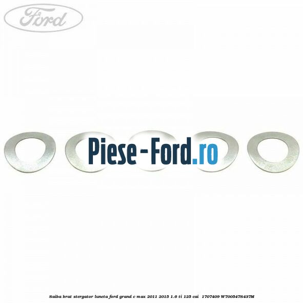 Saiba brat stergator, luneta Ford Grand C-Max 2011-2015 1.6 Ti 125 cai  #283B485FAC