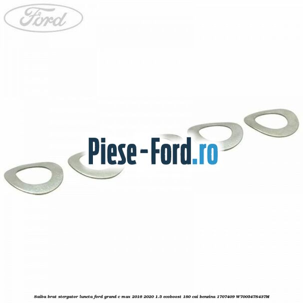 Saiba brat stergator, luneta Ford Grand C-Max 2016-2020 1.5 EcoBoost 180 cai benzina #66597EC4C4