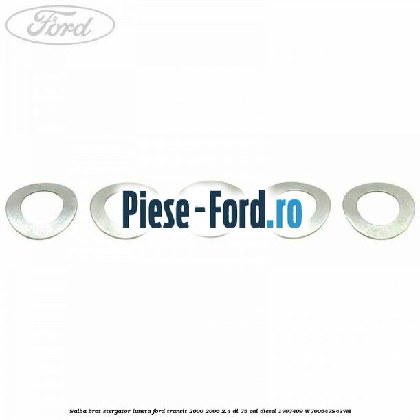 Saiba brat stergator, luneta Ford Transit 2000-2006 2.4 DI 75 cai diesel #BB966D85E2