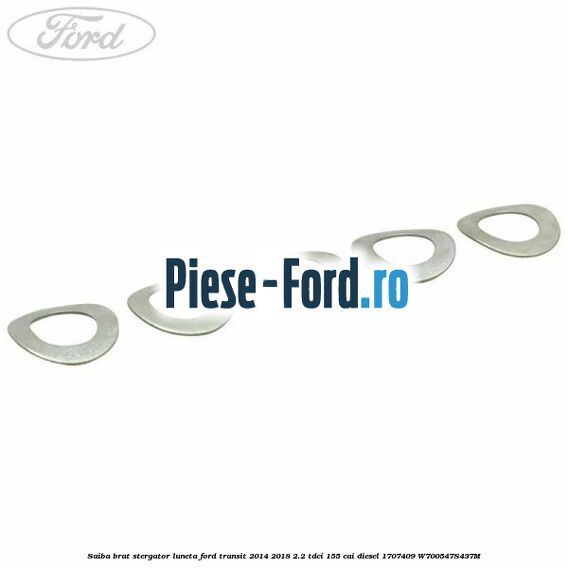 Saiba brat stergator, luneta Ford Transit 2014-2018 2.2 TDCi 155 cai diesel #C5553E06B6