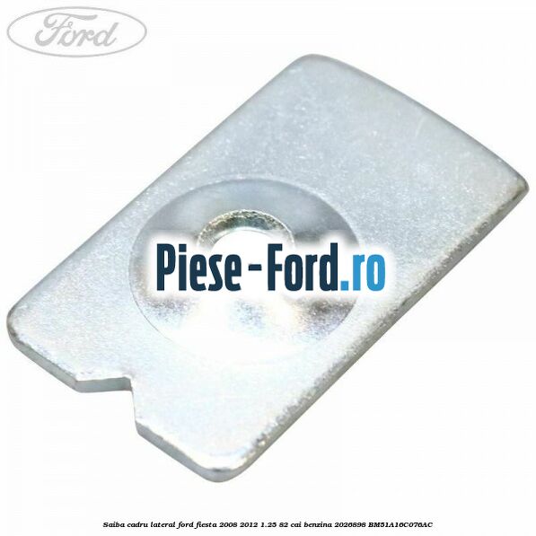 Popnit prindere elemente podea tabla Ford Fiesta 2008-2012 1.25 82 cai benzina
