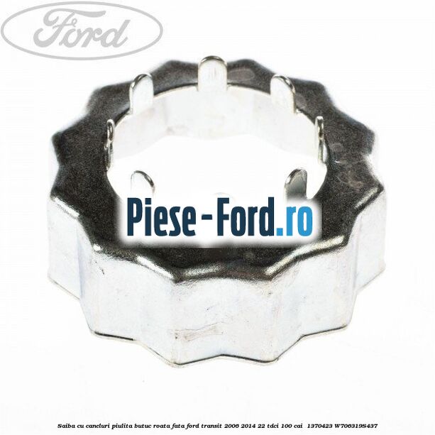 Saiba cu caneluri piulita butuc roata fata Ford Transit 2006-2014 2.2 TDCi 100 cai #8AB35E0F51