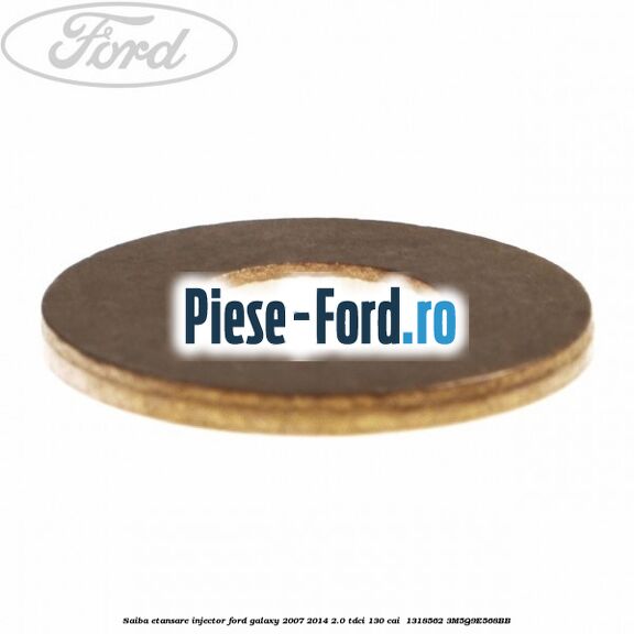 Saiba etansare injector Ford Galaxy 2007-2014 2.0 TDCi 130 cai  #95B023EF00