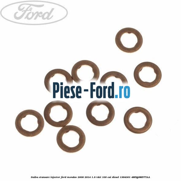 Saiba etansare injector Ford Mondeo 2008-2014 1.8 TDCi 100 cai diesel #843388363B