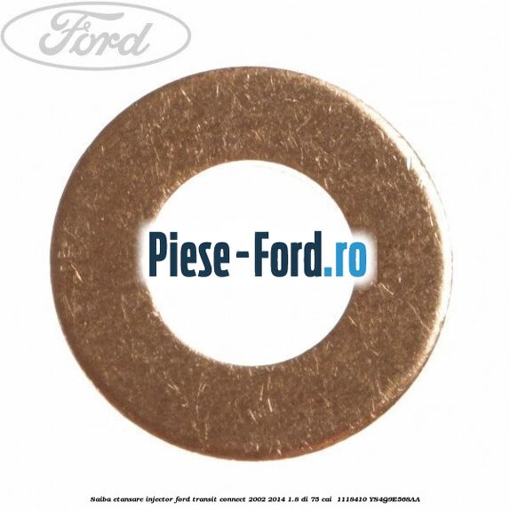 Saiba etansare injector Ford Transit Connect 2002-2014 1.8 Di 75 cai  #C94A400639