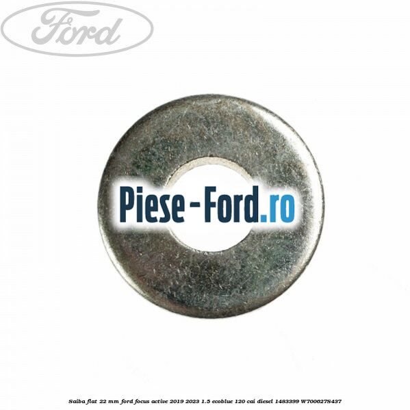 Saiba flat 22 mm Ford Focus Active 2019-2023 1.5 EcoBlue 120 cai #D82B08FD54